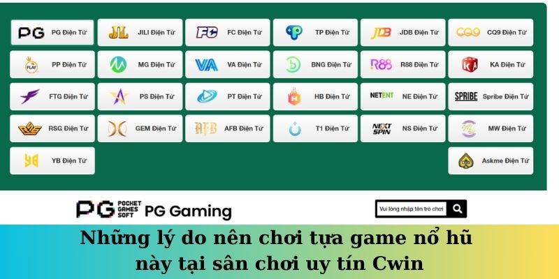Những lý do nên chơi tựa game nổ hũ này tại sân chơi uy tín Cwin