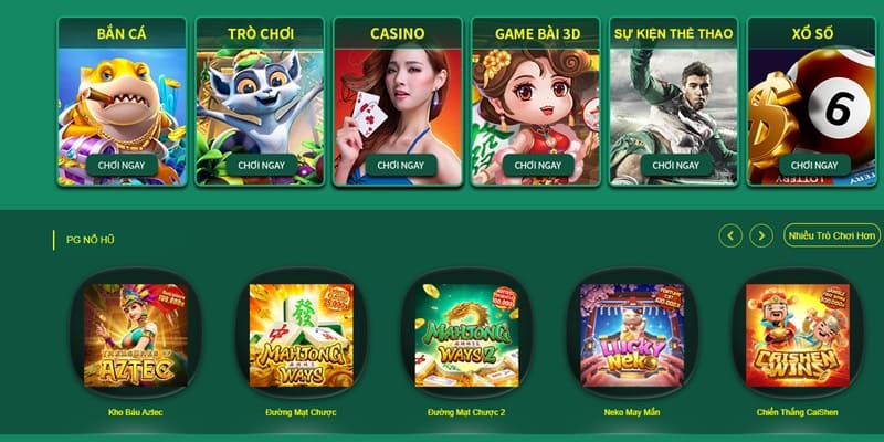 Kho game siêu chất và phong phú của Cwin