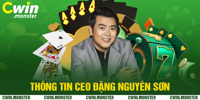 Thông tin tiểu sử của CEO Đặng Nguyên Sơn