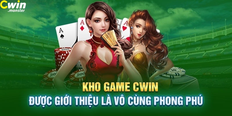 Giới thiệu Cwin với kho game đa dạng và chất lượng